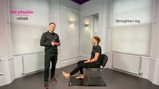 Ankle Alphabet Exercise | Level 1 | The Physios