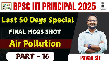 BPSC ITI Vice Principal 2025 | Civil  General Engineering (PART-16) || FINAL SHOT WITH MCQS