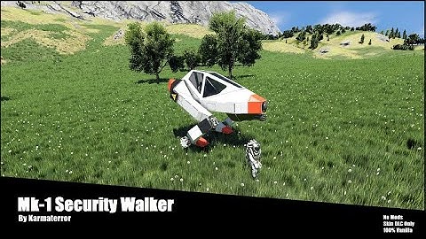 Space Engineers - Security Walker Demo