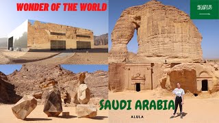 24 hours in AlUla, Saudi Arabia. Desert X exhibition, Elephant Rock and the Old Town Souk.