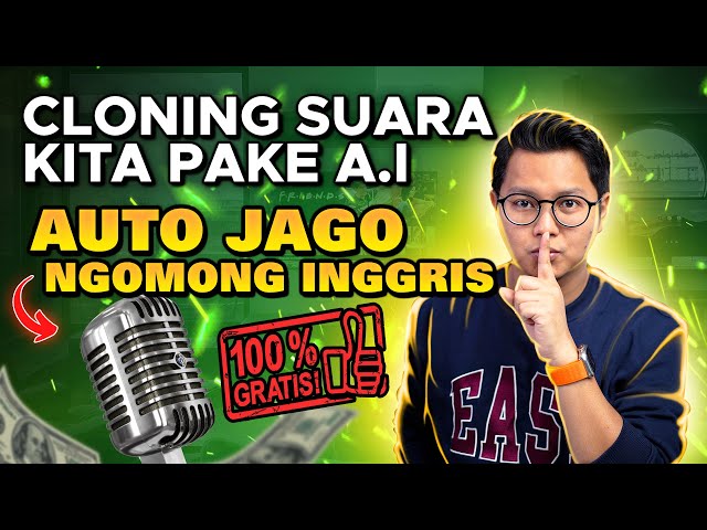 Cloning Suara Kita Menggunakan AI Sampai Bisa Nyanyi & Lancar Ngomong Bahasa Inggris, Auto Cuan? class=