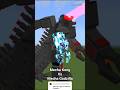 Mecha Kong Vs Mecha Godzilla #minecraft #mobbattle #mobbattles #mcpe #addon #shorts