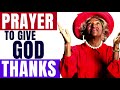 Prayer of thanks  worshipallweek theprayerclosetwithkim