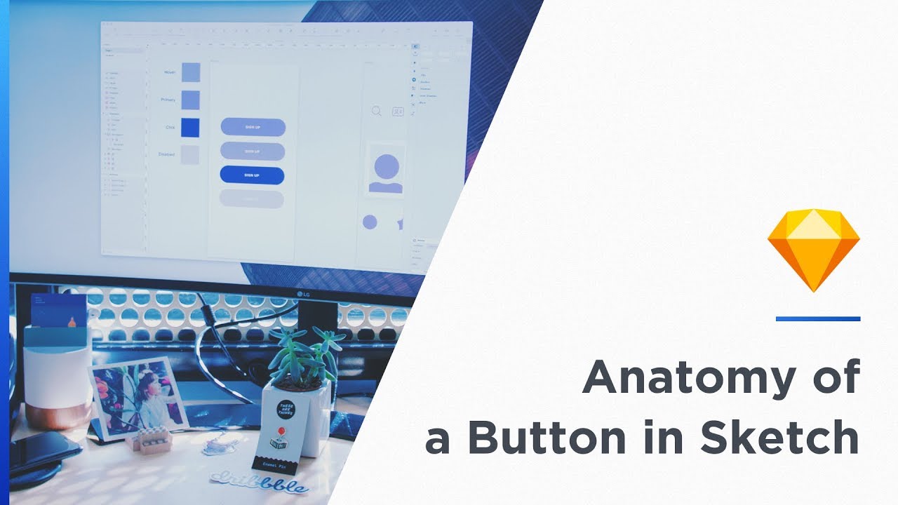 Sketch Dynamic Button (Starter File Included) by Sean Ziolko on Dribbble