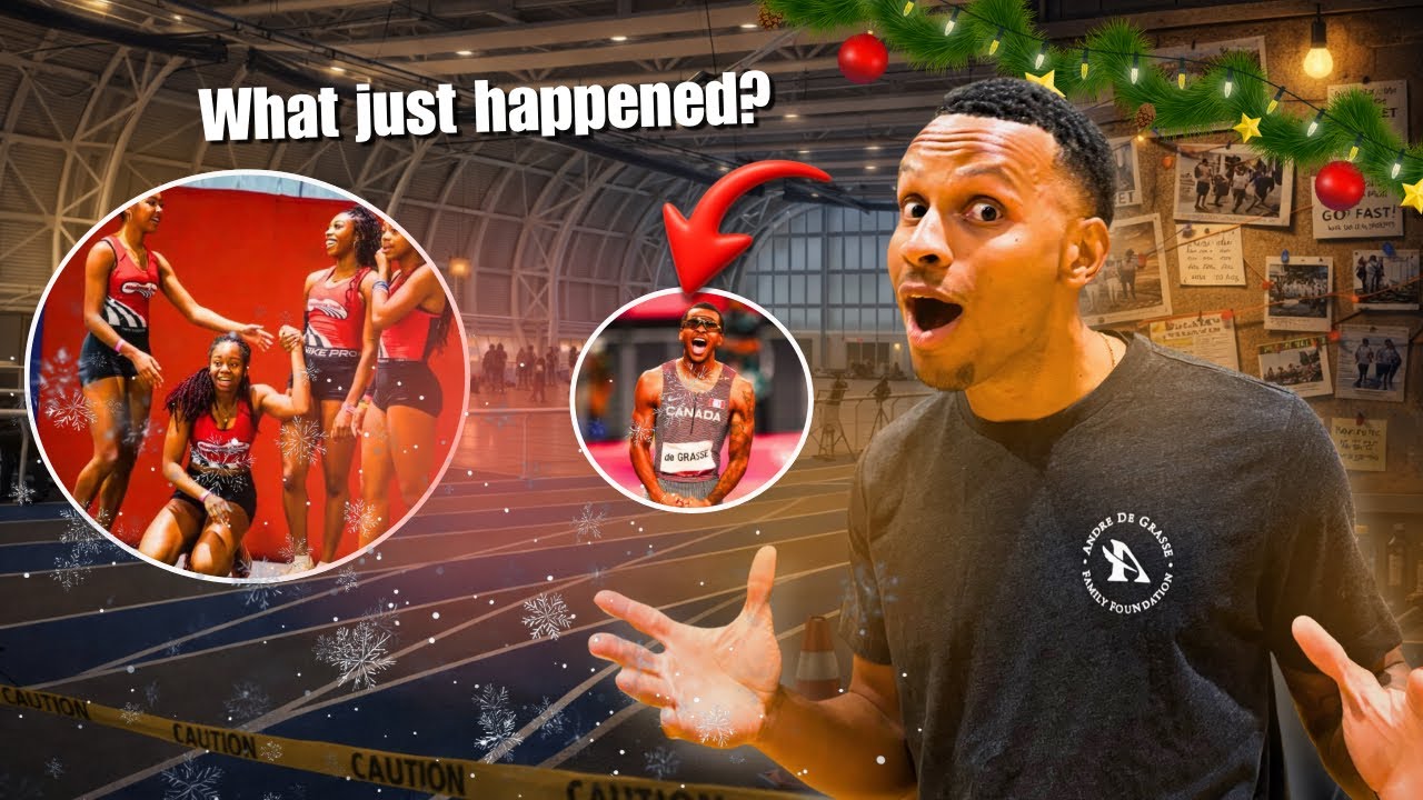 I competed at an Olympic Champion’s Track Meet…😳| Indoor Track vlog 