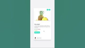 Modern Fruit Slider UI with Tailwind CSS | Add to Cart Functionality | Responsive Design #coding