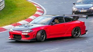 Nürburgring Highlighs, Forbidden Drifts &amp; Action! Green Hell Driving Days Touristenfahrten