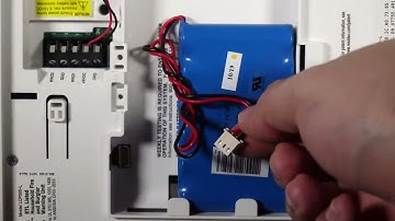 How to change batteries on a Honeywell Home Lyric Panel | TUTORIAL