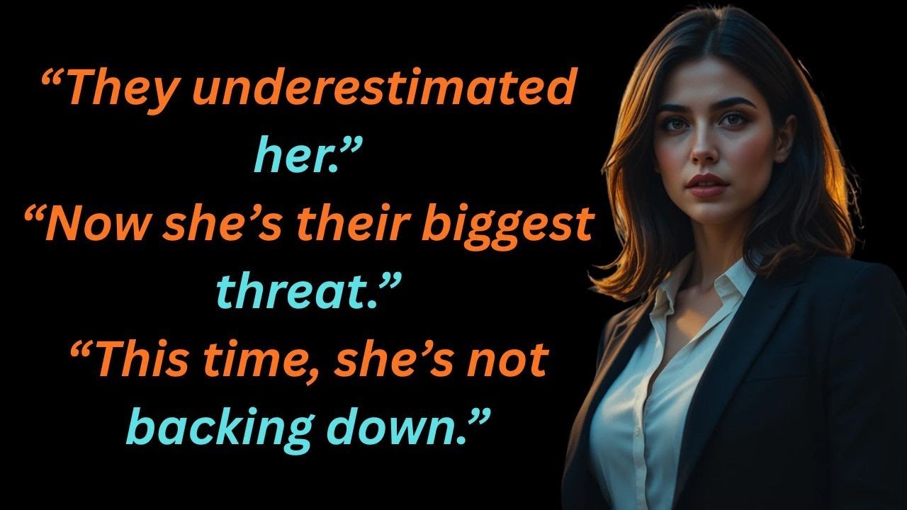 “They betrayed her.”“Took everything she built.”“Now she’s taking it