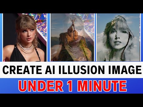 How to create Viral AI Illusion Diffusion Images (QUICK & EASY)