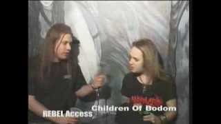 Rebel Access tv interviews Children Of Bodom