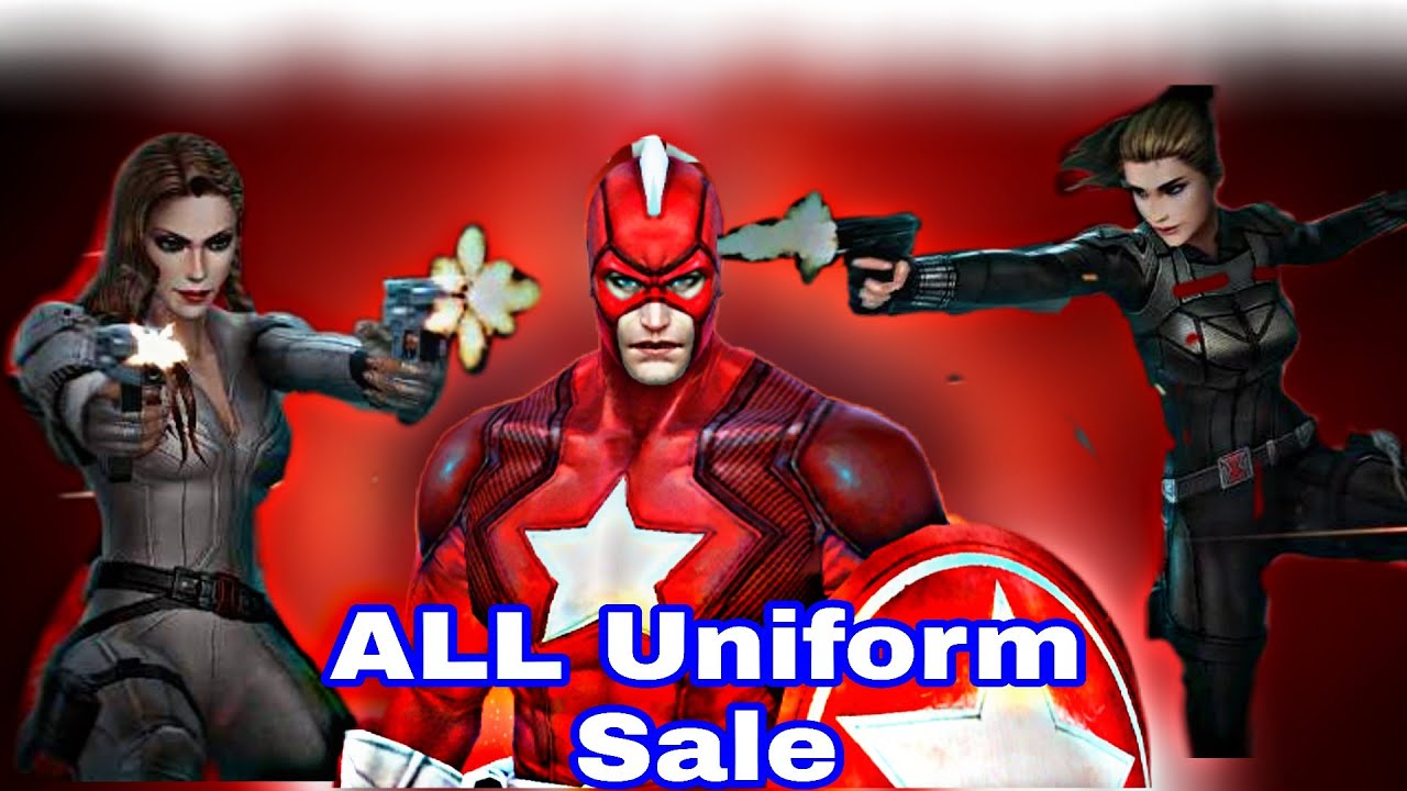 ALL Uniform Sale And Black Widow Second Update - Marvel Future Fight