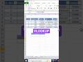 How to use VLOOKUP Formula in MS Exce. VLOOKUP in ms excel #excel #microsoftexcel #youtube #shorts