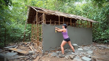 Woman Builds Dream Home in the Jungle in 90 Days | Start to Finish by @LýPhúcVy