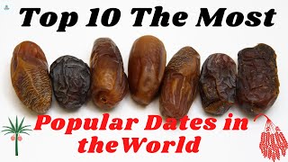 🔸Top 10 The Most Popular Dates Fruit in The World || Popular Dates || Arabian Dates | Dates Benefits