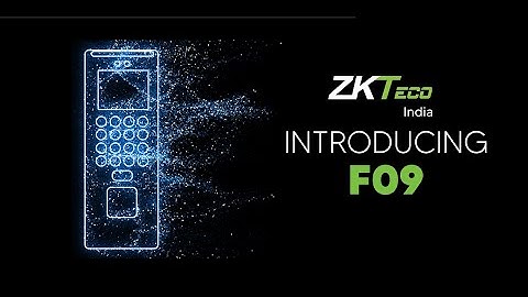 ZKTeco Introducing F09