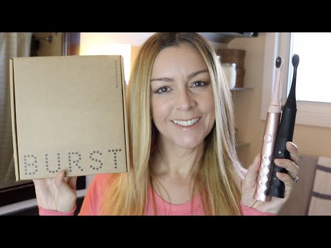 Burst ultrasonic toothbrush