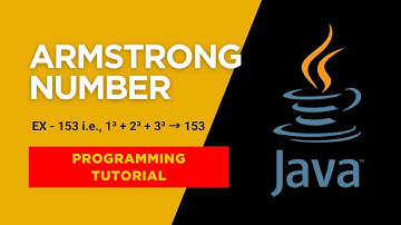 Armstrong number in java | Program to check number is Armstrong or not |