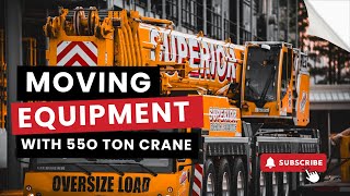 Complex Machinery Moving | Setting 200,000  lbs of Generators and UPS PODS
