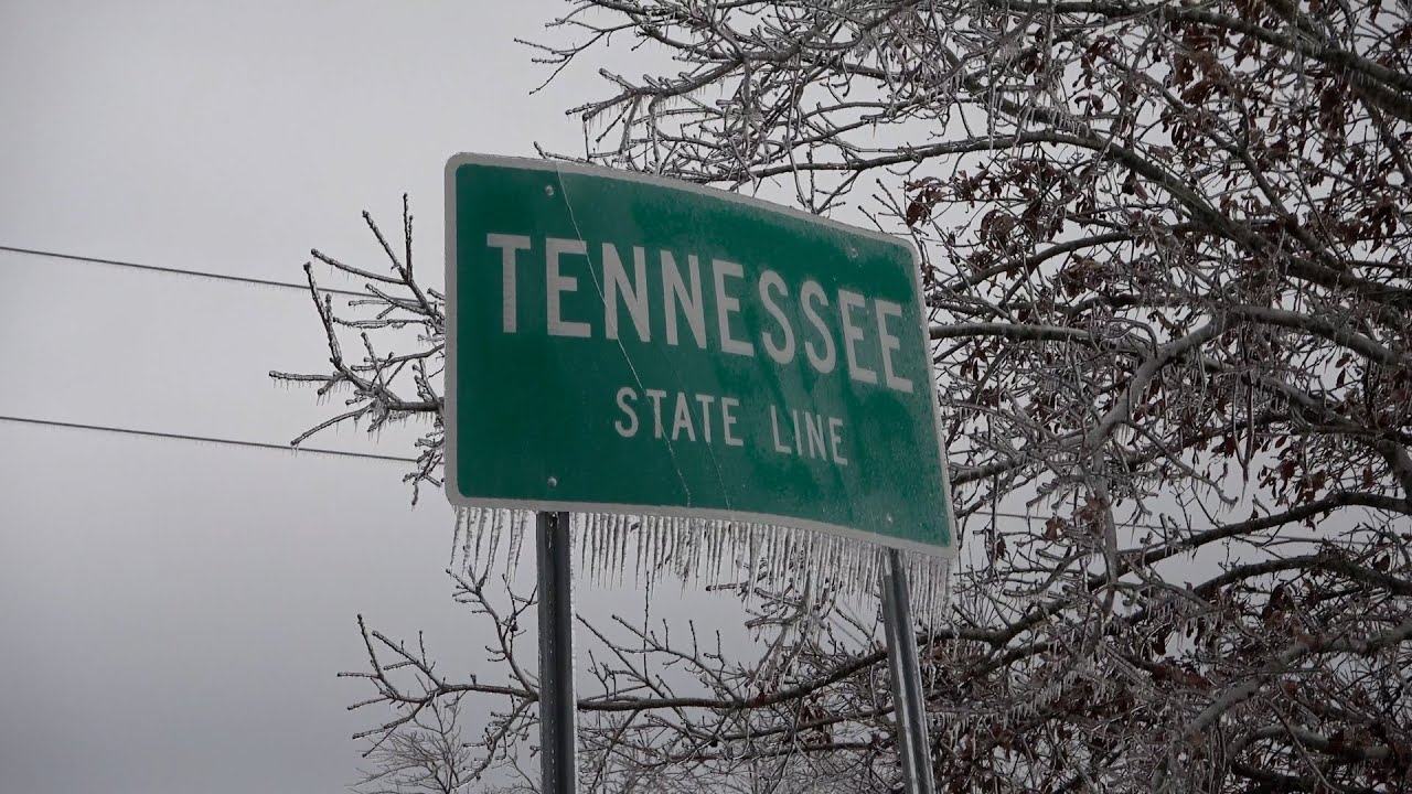 Winter Storm Heavy Ice, Murray, KY - 2/4/2022