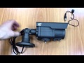 Vt-326 H Wir цветная уличная видеокамера с ИК подсветкой