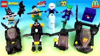 Mcdonald's lego batman the videogame happy meal toys full set 8 2008
vs. 2019 movie 2 and teen titans go! hap...