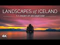 Landscapes of iceland 15 hours of nature sceneries with relaxing music 4k u.