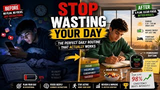 The Perfect Daily Study Routine That Actually Works