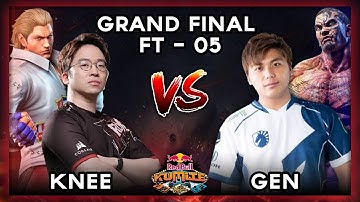 Tekken 7 Redbull Kumite Grand Final!! KNEE (Steve/DevilJin) VS GEN (Fahkumram)!!!