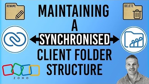 Maintaining a synchronised client folder structure in Zoho WorkDrive