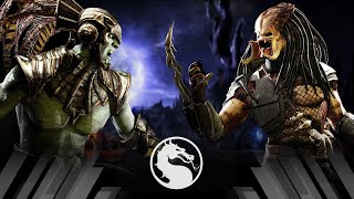 Mortal Kombat X - Kotal Kahn Vs Predator Very Hard
