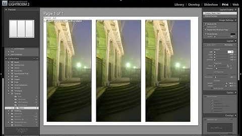 Creating a Triptych from 1 Photo in Lightroom