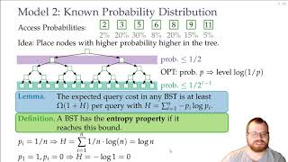 Optimal Binary Search Trees: Splay Trees (2/6) | Advanced Algorithms - Lecture 10