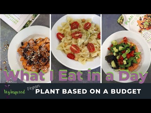what-i-eat-in-a-day-|-plant-based-on-a-budget-|-recipes