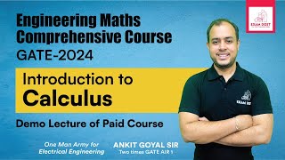 Introduction to Calculus - Demo Lecture of Paid Course | Engineering Maths | GATE 2024 | Ankit Goyal