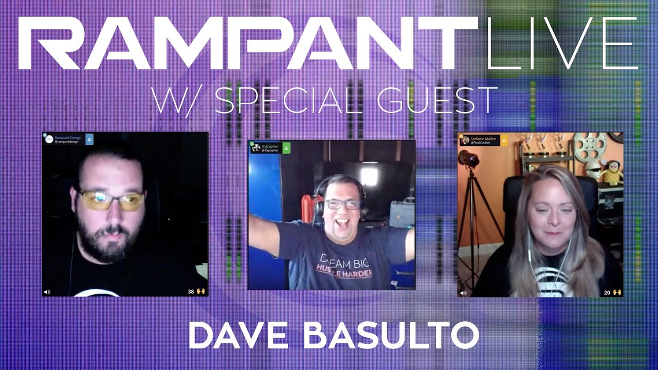 videography with iphone Rampant Live with Dave Basulto of iOgrapher