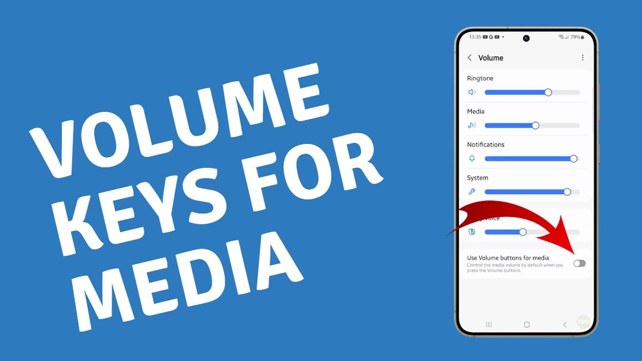 How to Turn On/Off Use Volume Keys For Media On Galaxy S24 - YouTube