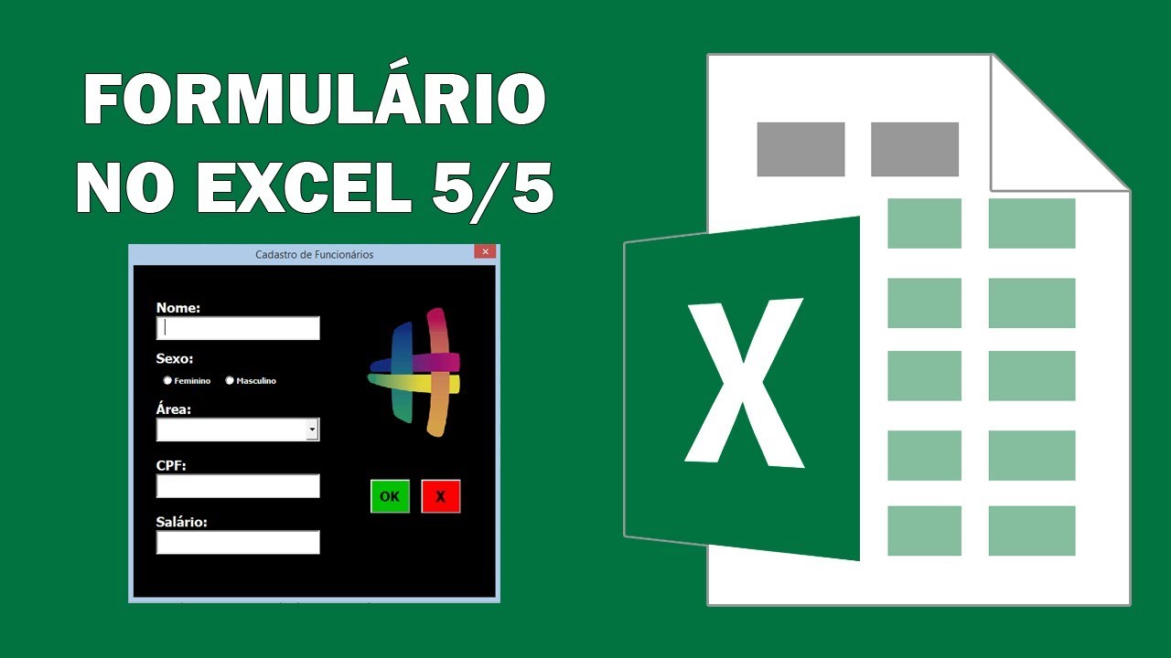 Como criar formulário no VBA