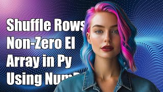 Shuffling Non-Zero Elements Of Each Row In An Array - Python Numpy