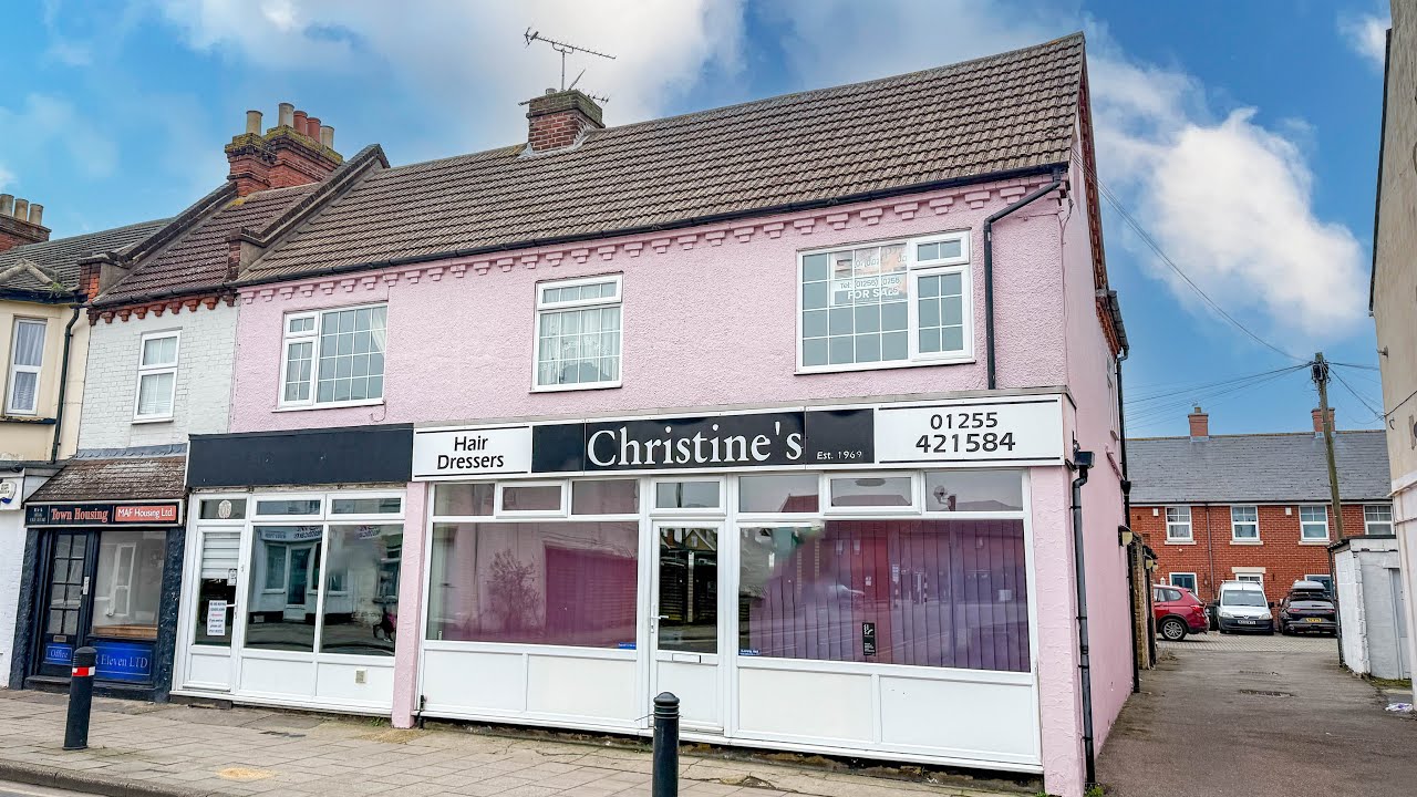 INVESTMENT OPPORTUNITY - TWO COMMERCIAL SHOP UNITS, THREE BEDROOM FLAT & DOUBLE GARAGE/WORKSHOP