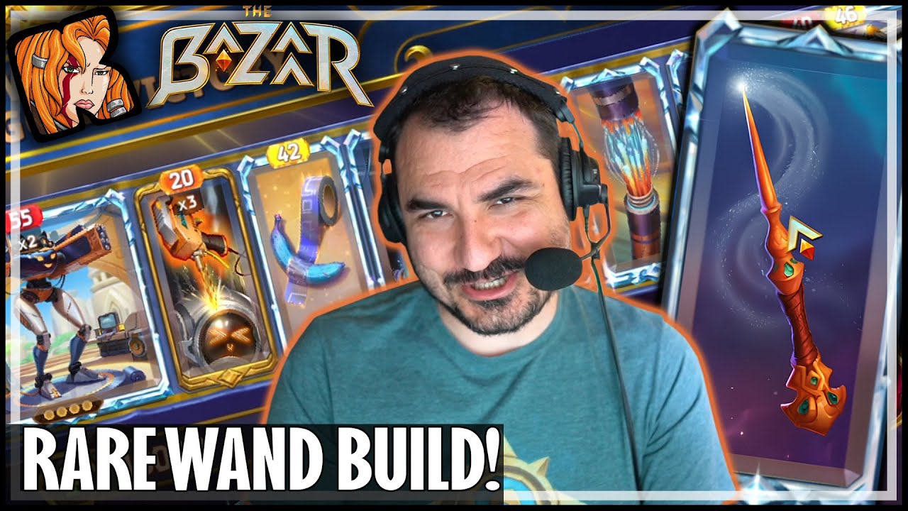 THE RARE WAND BUILD! - The Bazaar - YouTube