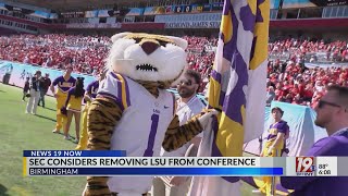 SEC Considers Removing LSU from Conference | Sept. 8, 2026 | News 19 at 6 p.m. Guide