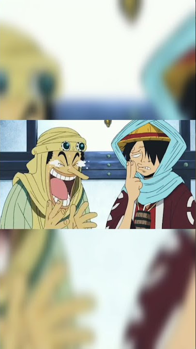 Momen Kocak One Piece Luffy Meniru Gaya Sanji #shorts
