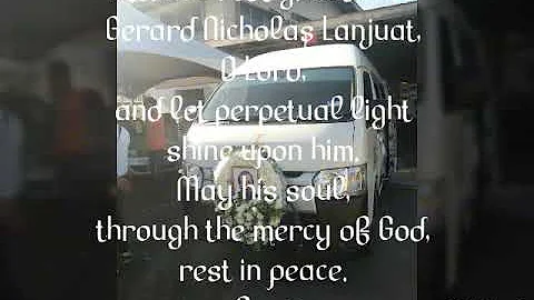 The Funeral of the Late Gerard Nicholas Lanjuat