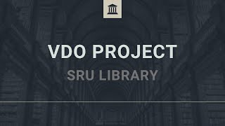 Video Project - SRU Library