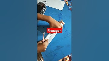 how to make moving flexagon😁😁😁