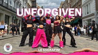 [K-POP IN PUBLIC | LONDON] LE SSERAFIM (르세라핌) - ‘UNFORGIVEN’ Dance Cover [ONE TAKE]