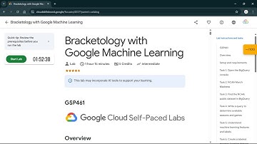 Bracketology with Google Machine Learning | #qwiklabs | #GSP461 #CLI