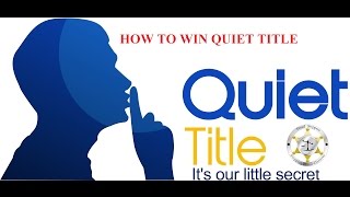 FRAUD STOPPERS Secret to Winning a Quiet Title or Wrongful Foreclosure Lawsuit Details