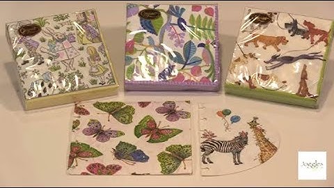 More Creating WIth Collage Napkins by Joggles.com